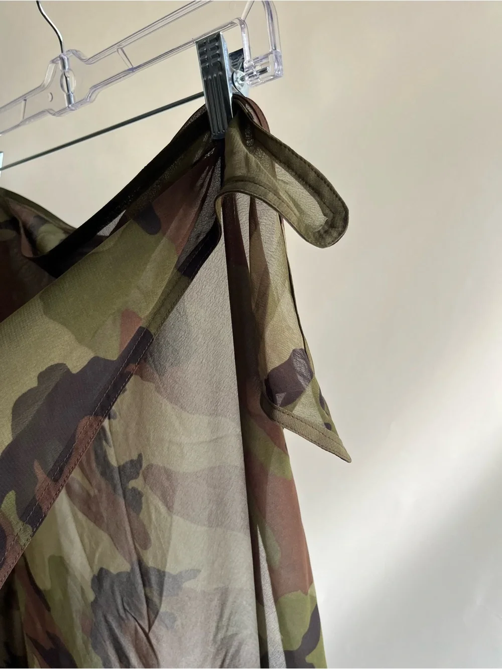 Michael Kors Army Fatigue Green Swimsuit Wrap Sz Med Women’s New NWT